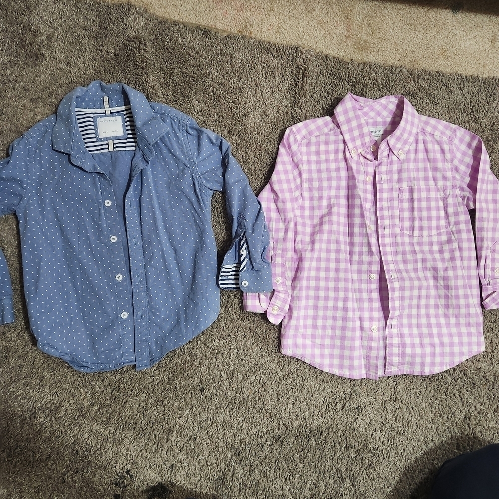 Toddler Boys Button-Down Shirts